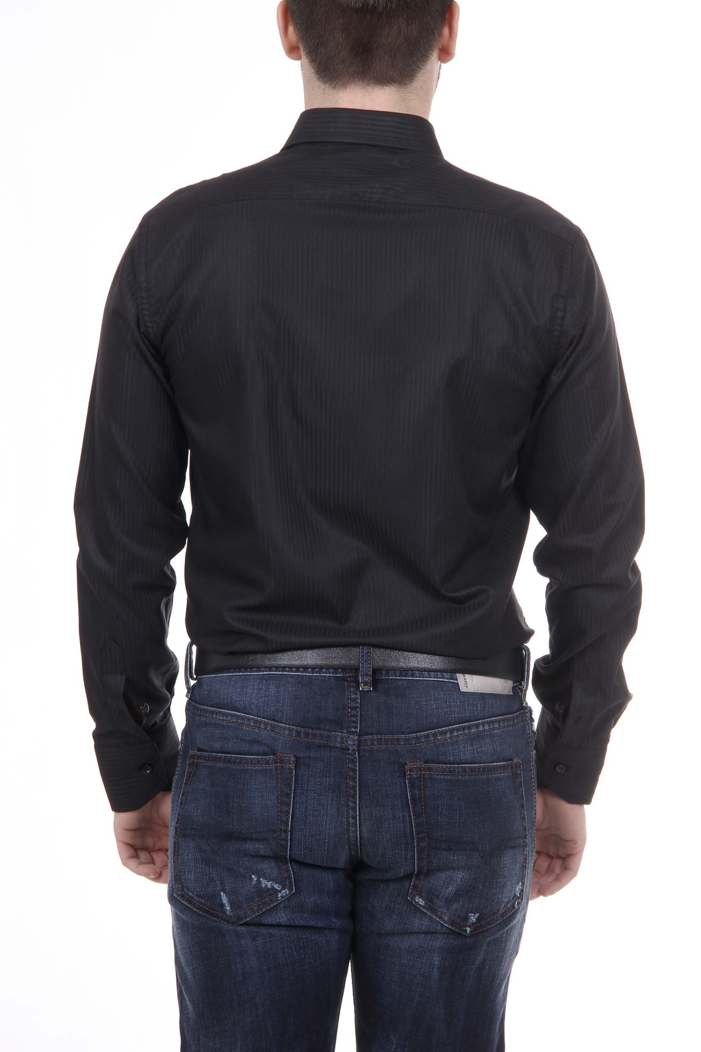 Camisa V 1969 Italia para hombre negra SANDRO