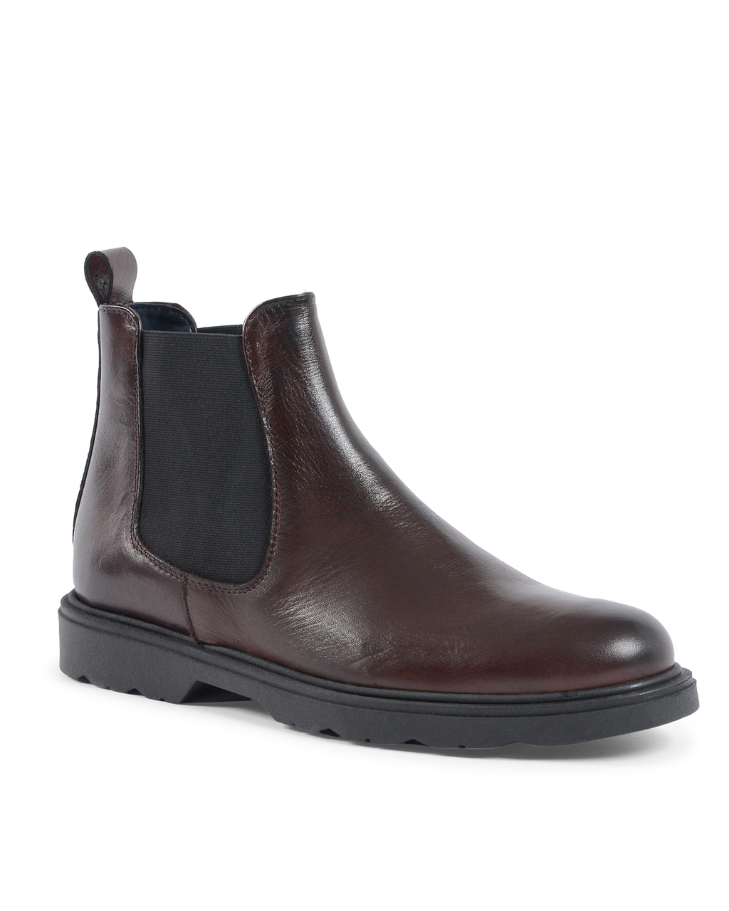19V69 Italia Mens Ankle Boot Bordeaux 182350 CRUST BORDEAUX