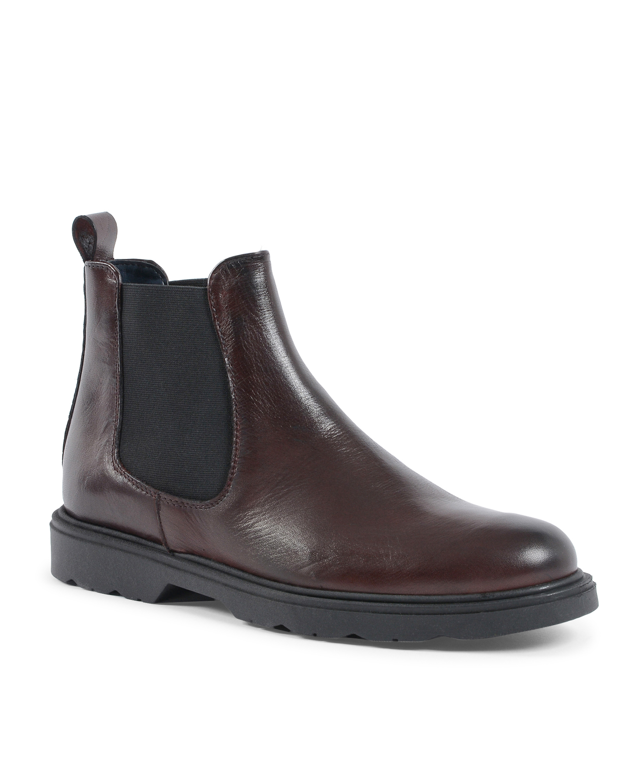 19V69 Italia Mens Ankle Boot Bordeaux 182350 CRUST BORDEAUX