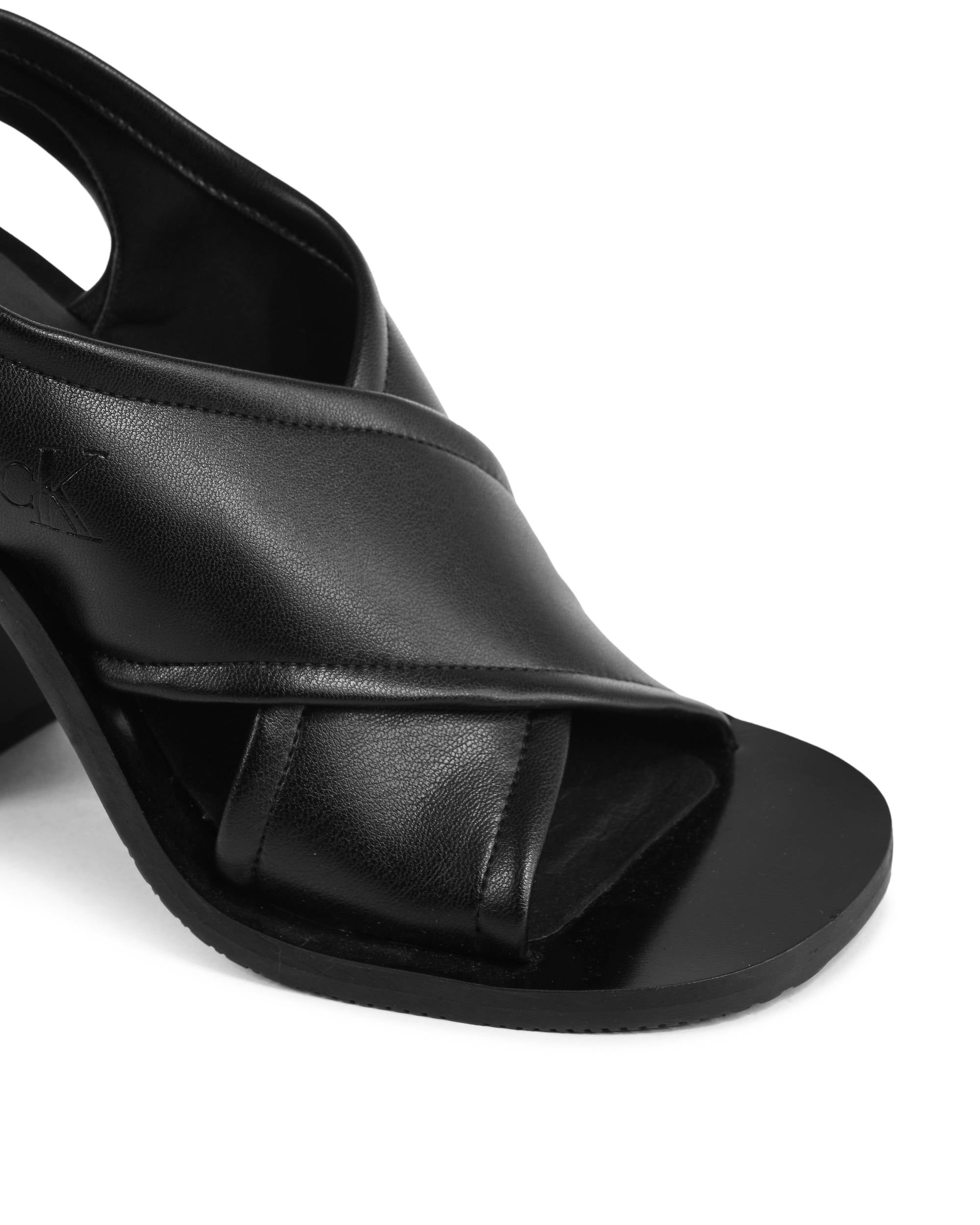 Sandalias Calvin Klein para mujer negras YW0YW012870GT