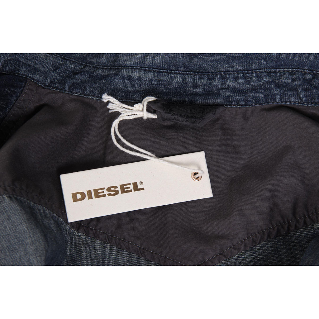 Diesel Mens Shirt Long Sleeves 00SD24 0666D 01 NEW-SONORA