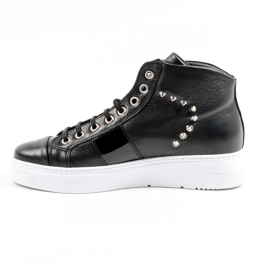 Zapatillas deportivas Andrew Charles para hombre, color negro, talla ED