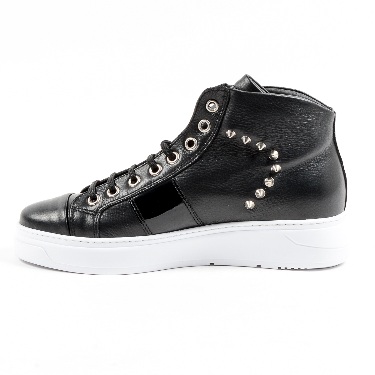 Zapatillas deportivas Andrew Charles para hombre, color negro, talla ED
