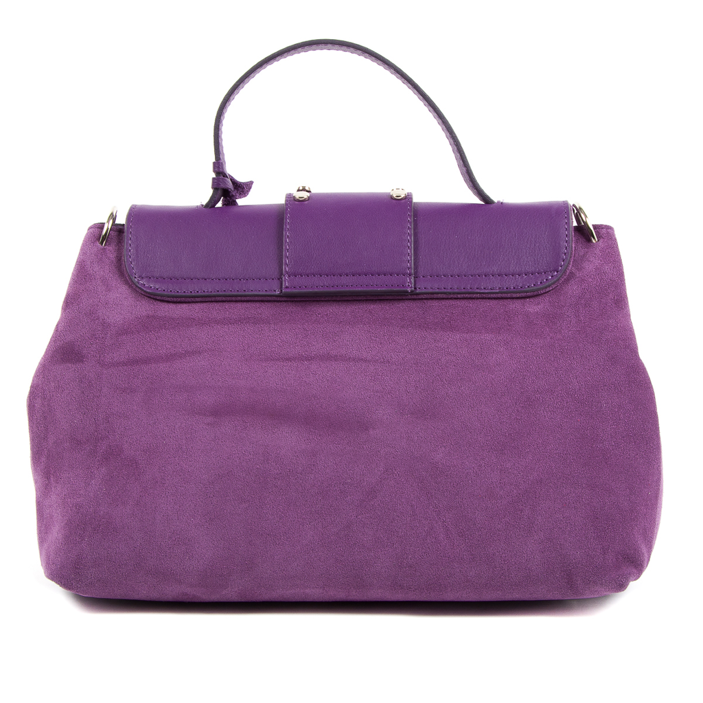Bolso de mano para mujer Andrew Charles morado ROSS
