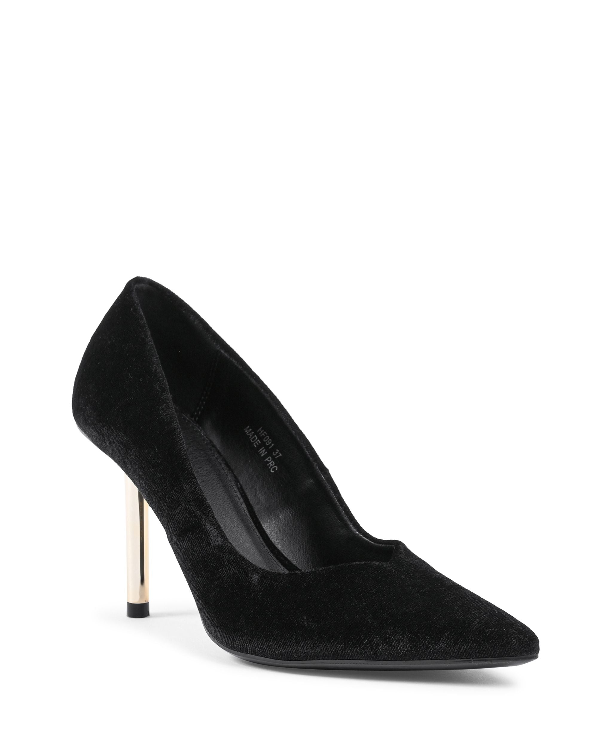 19V69 Italia Zapatos de salón para mujer negros HF091 NERO