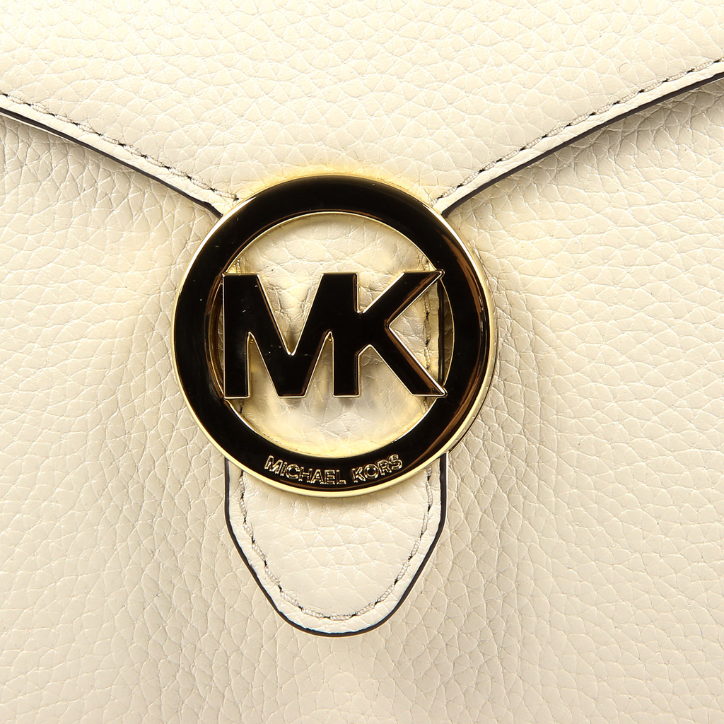 Michael Kors Womens Handbag VANNA 35T7GV3S3L ECRU