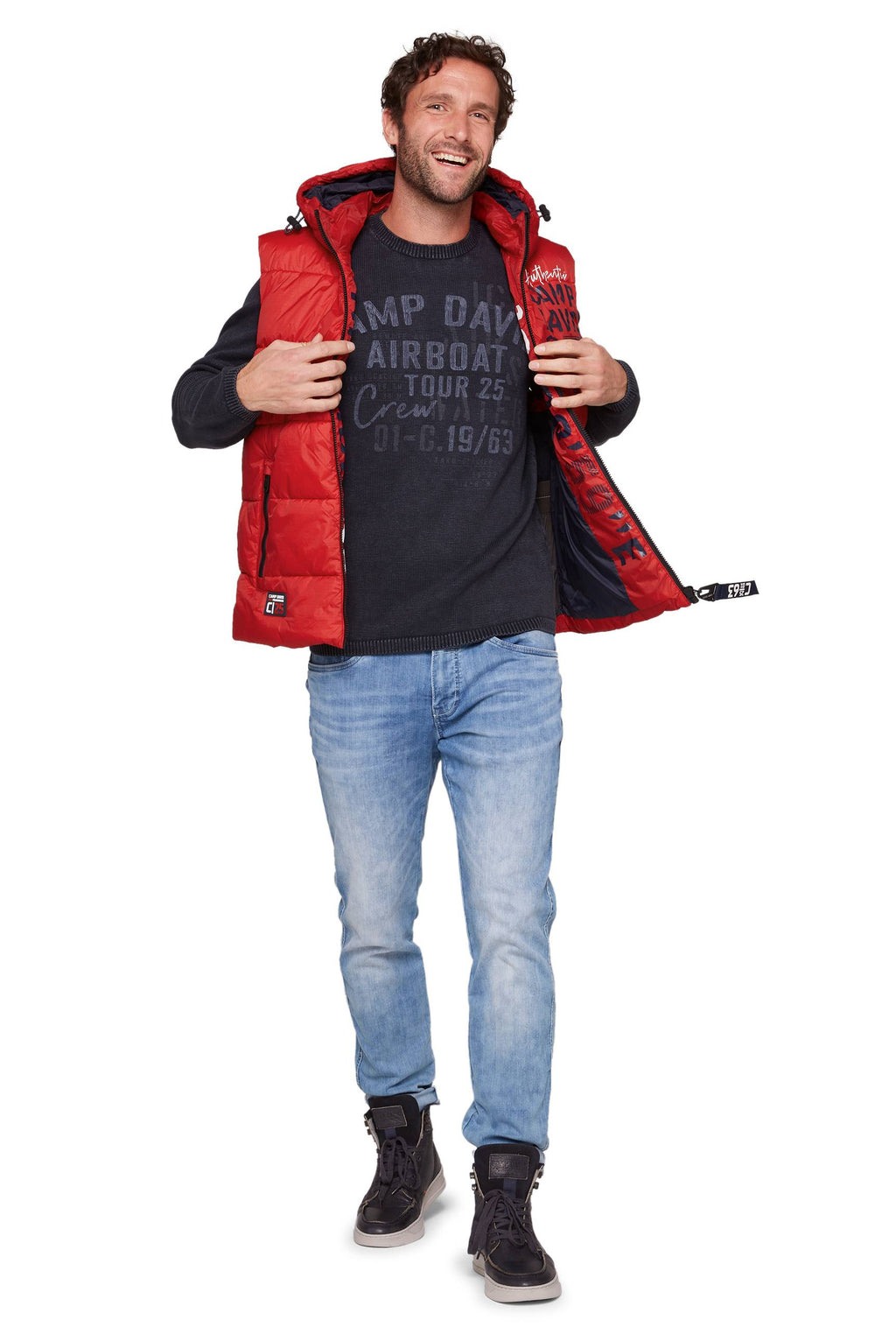 Chaleco Camp David para hombre