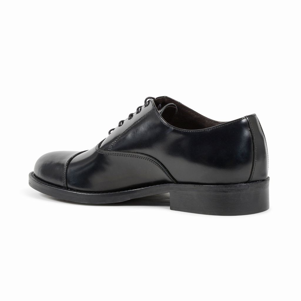 19V69 Italia - Zapato clásico para hombre, color negro 913L MP ABRASIVATO NERO