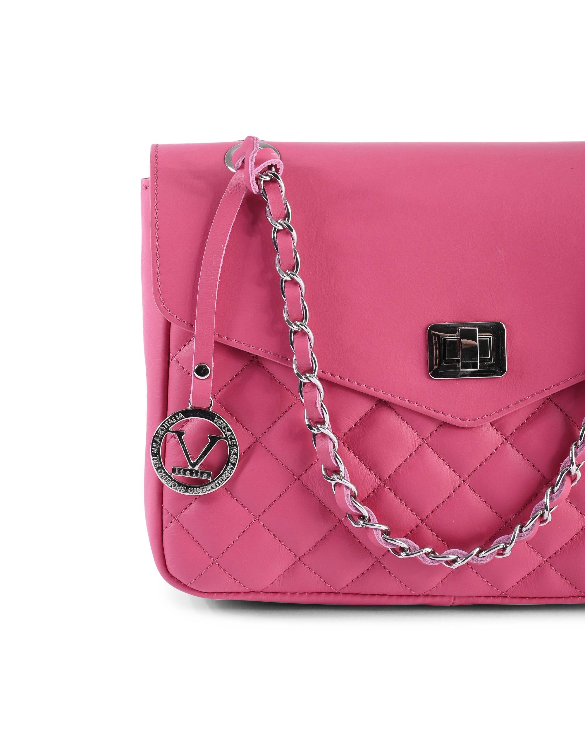 Bolso de mano para mujer V Italia V024M-S SAUVAGE FUXIA