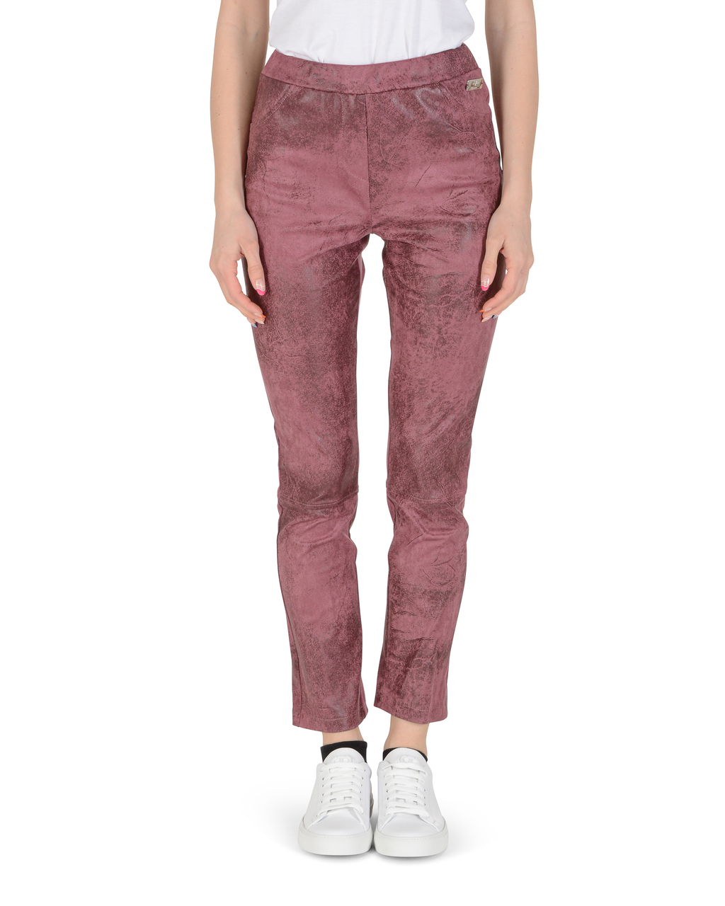 19V69 Italia Pantalones de mujer Hibiscus TASCHE HIBISCUS