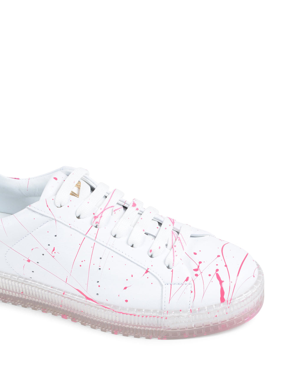 Zapatillas Splatter - Blanco Fucsia