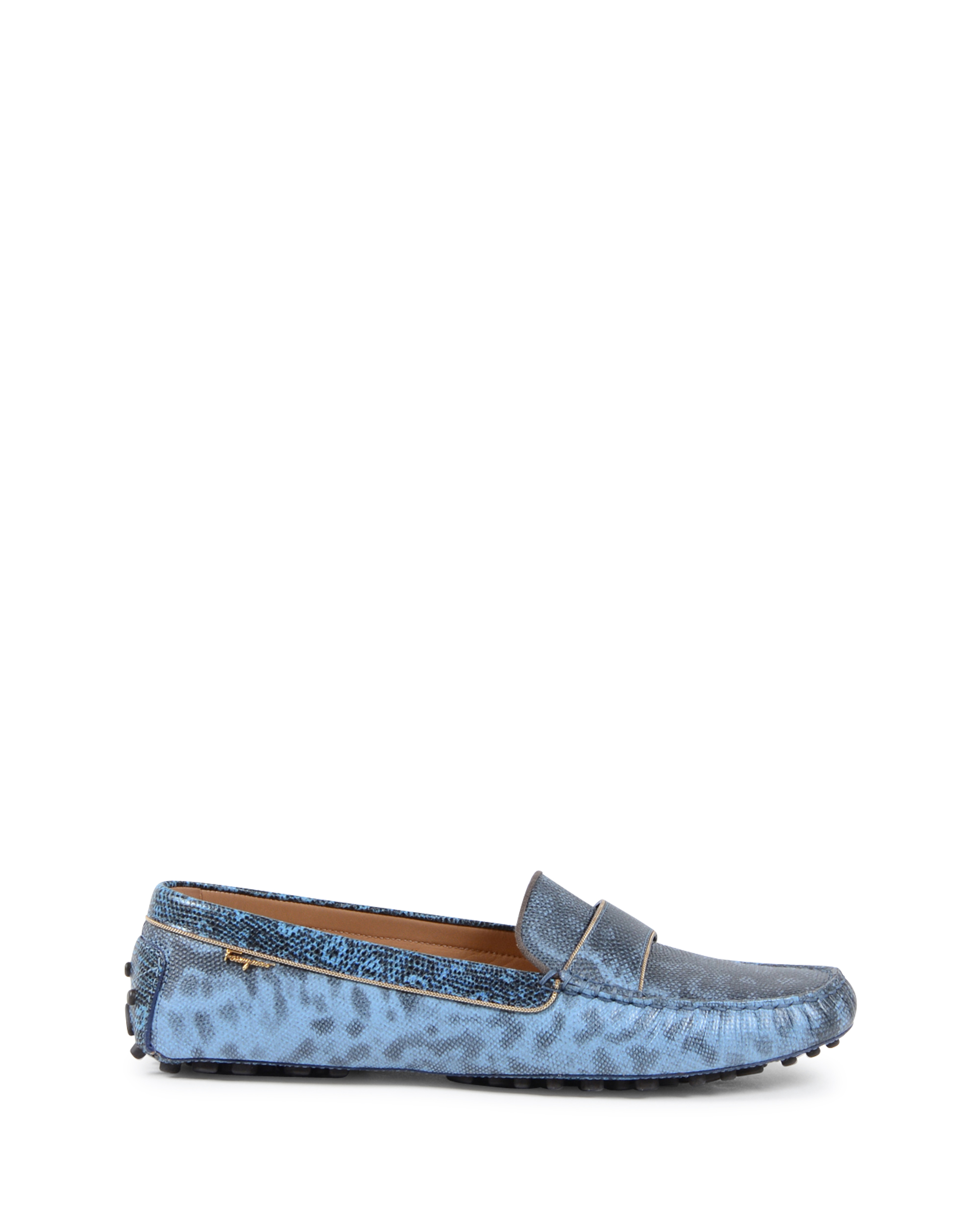Mocasines Salvatore Ferragamo para mujer azul claro MOVIE LUX