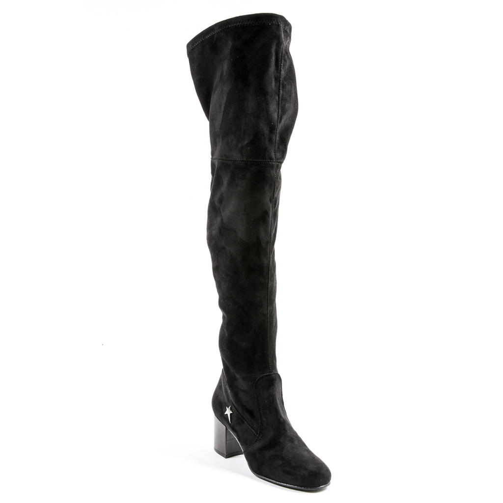 Andrew Charles Womens High Boot Black MARIAH