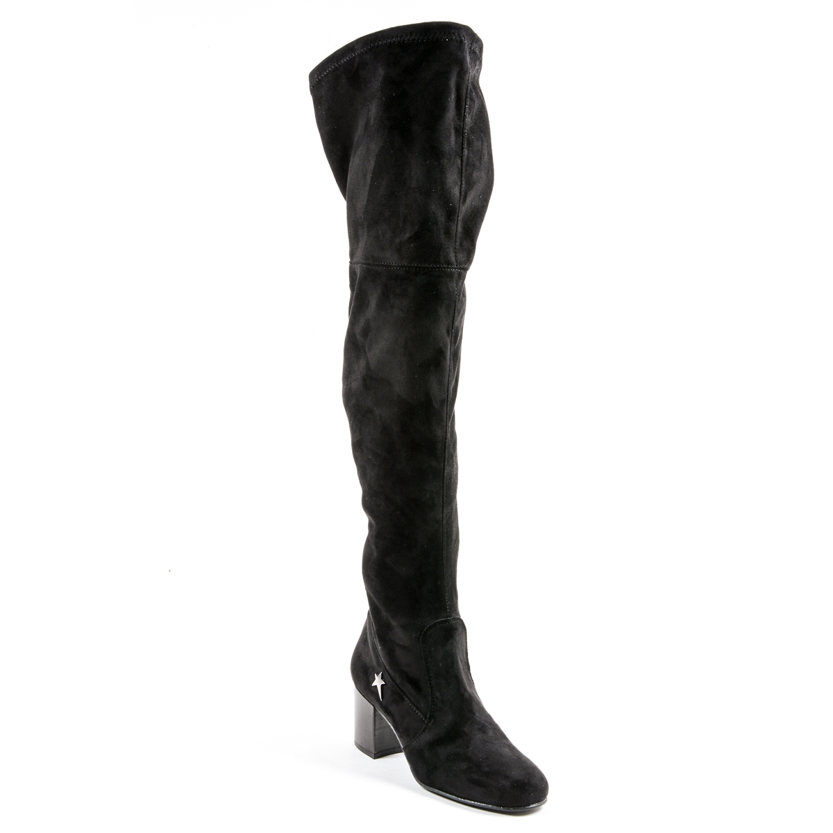 Andrew Charles Womens High Boot Black MARIAH