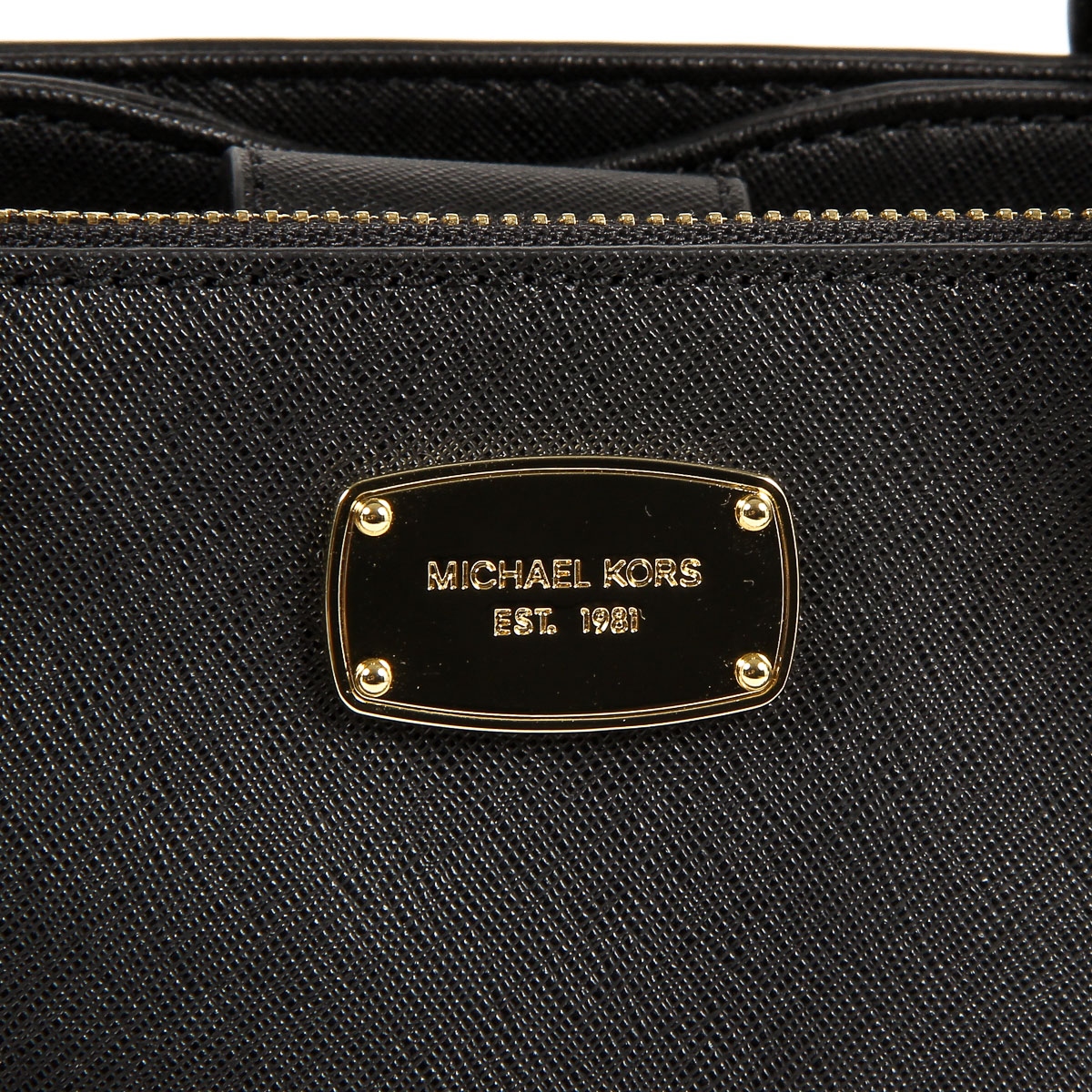 Michael Kors Womens Handbag KELLEN 35S6GS0T2L BLACK