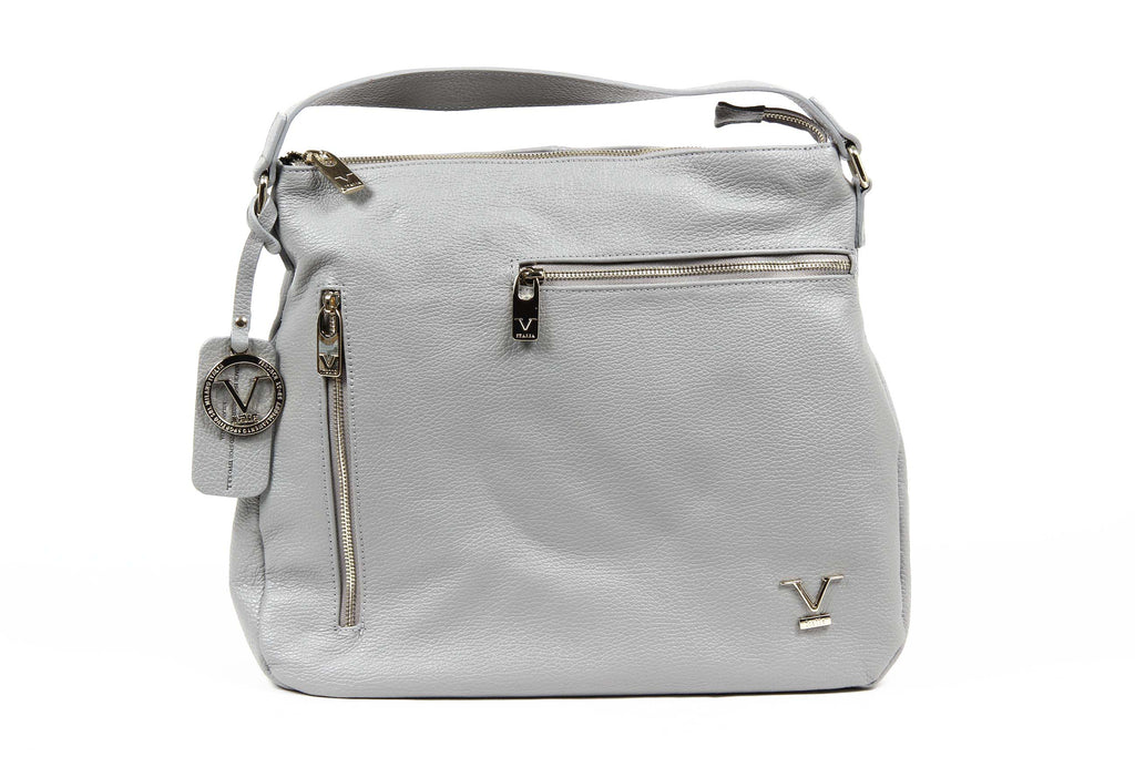 V 1969 Italia Bolso de mano de mujer V010 ALCE DOLLARO GRIGIO