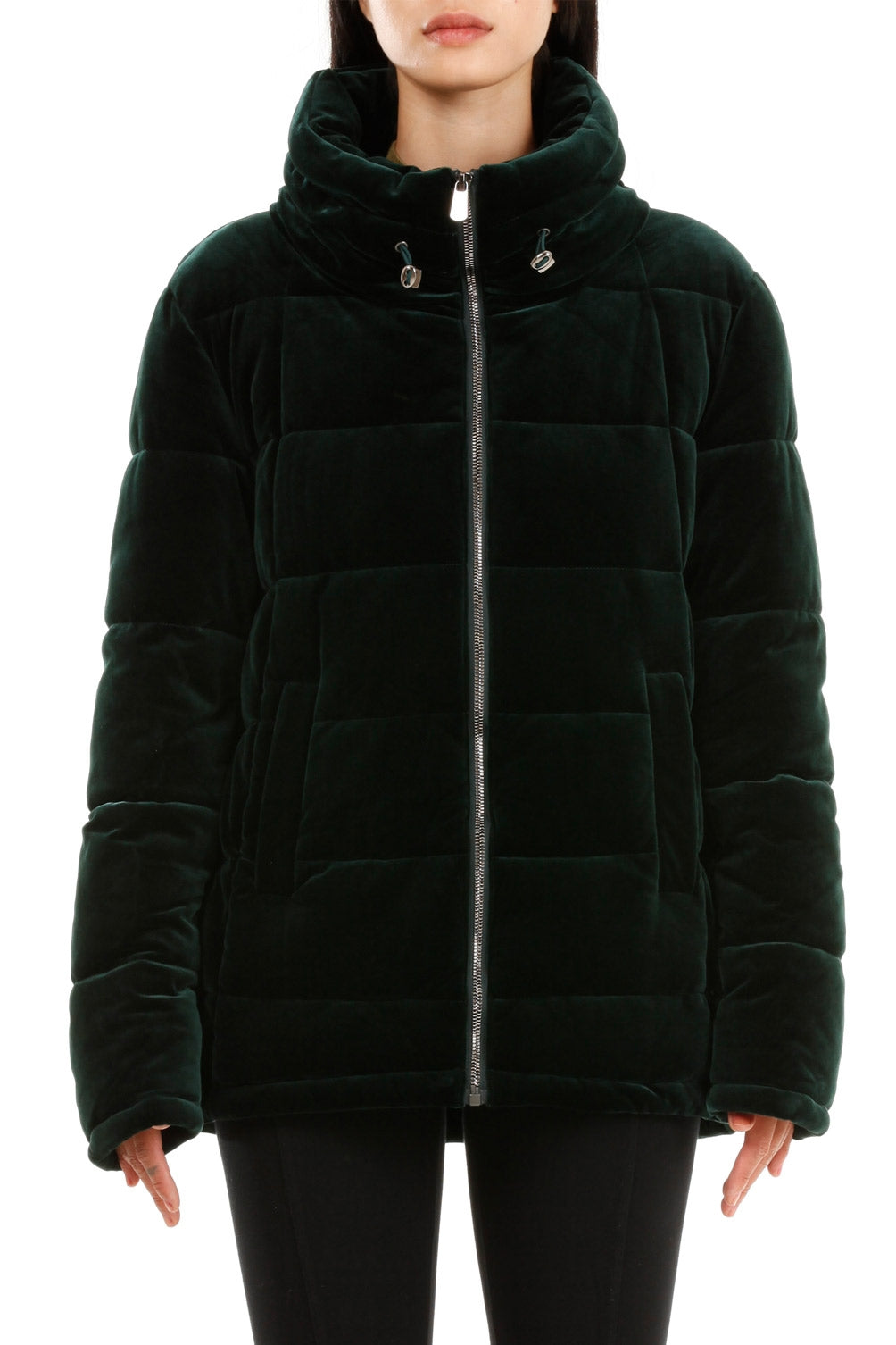 19V69 Italia Chaqueta de mujer Verde oscuro VERDE OSCURO MISTY