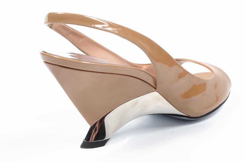 Sandalia mujer Sebastian Milano S3518VC VERNICE BEIGE