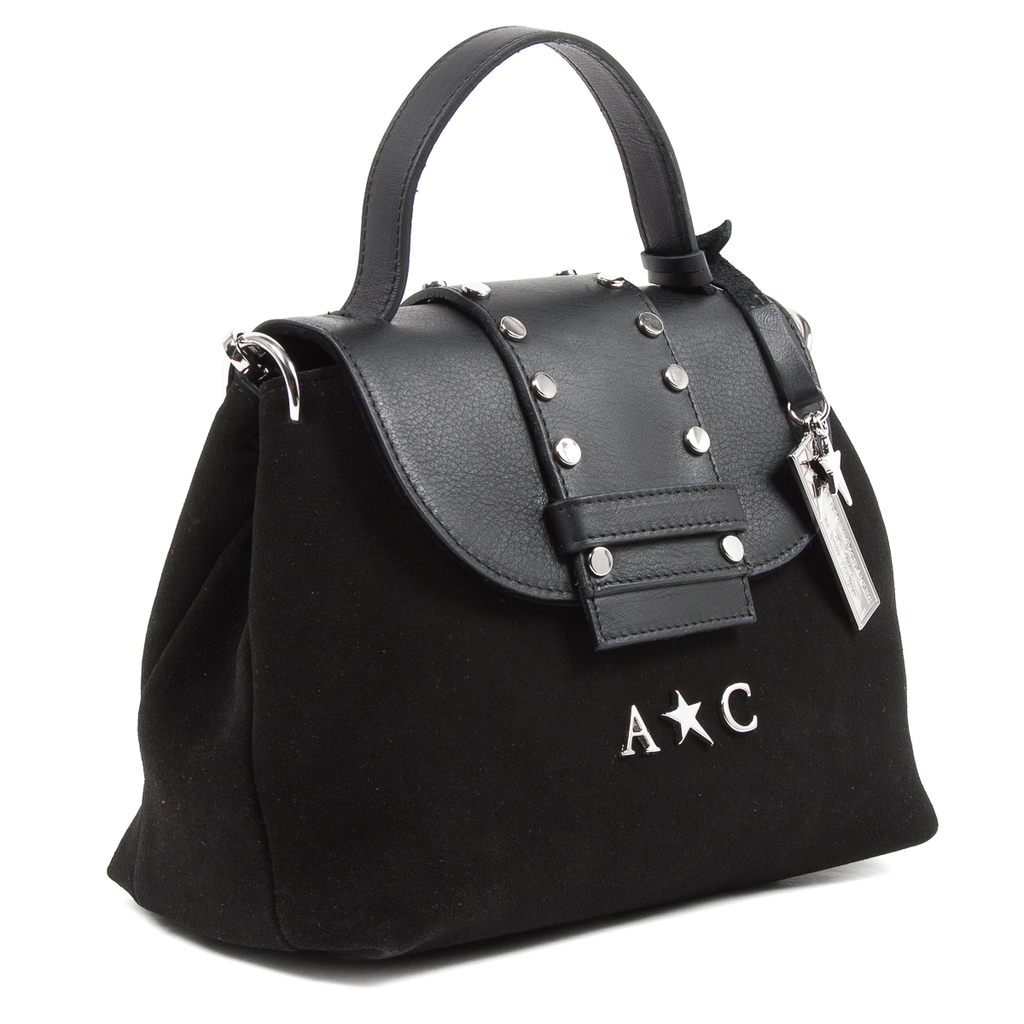 Bolso de mano para mujer Andrew Charles negro PAMELA