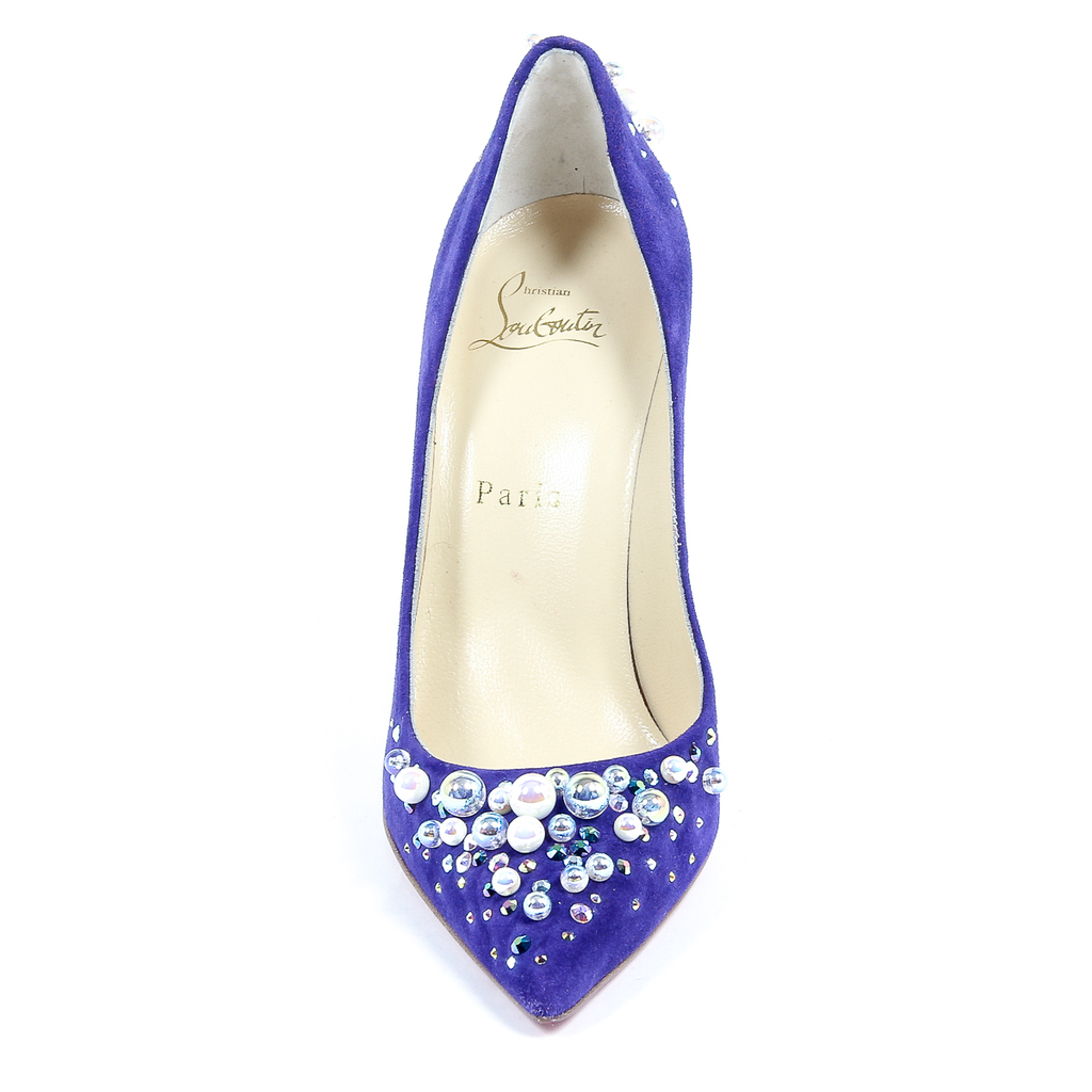 Bomba de mujer Christian Louboutin CANDIDATE 100 VEAU VELOURS