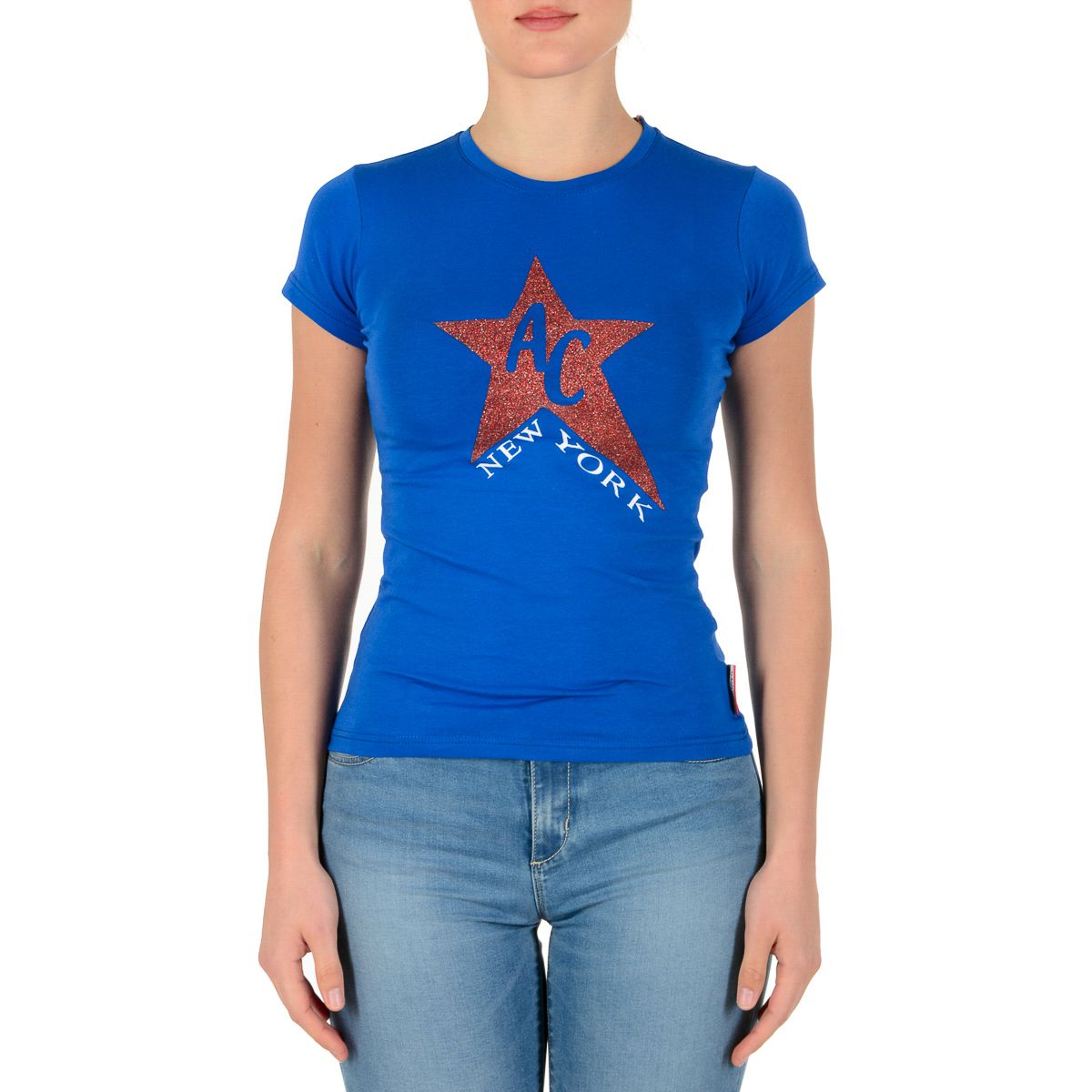 Camiseta para mujer Andrew Charles By Andy Hilfiger TS501 03 1002 TARANA BLUE S8
