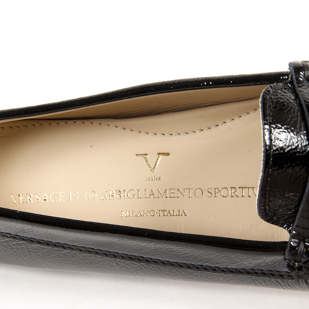 V 1969 Italia Womens Loafer Black AMALFI