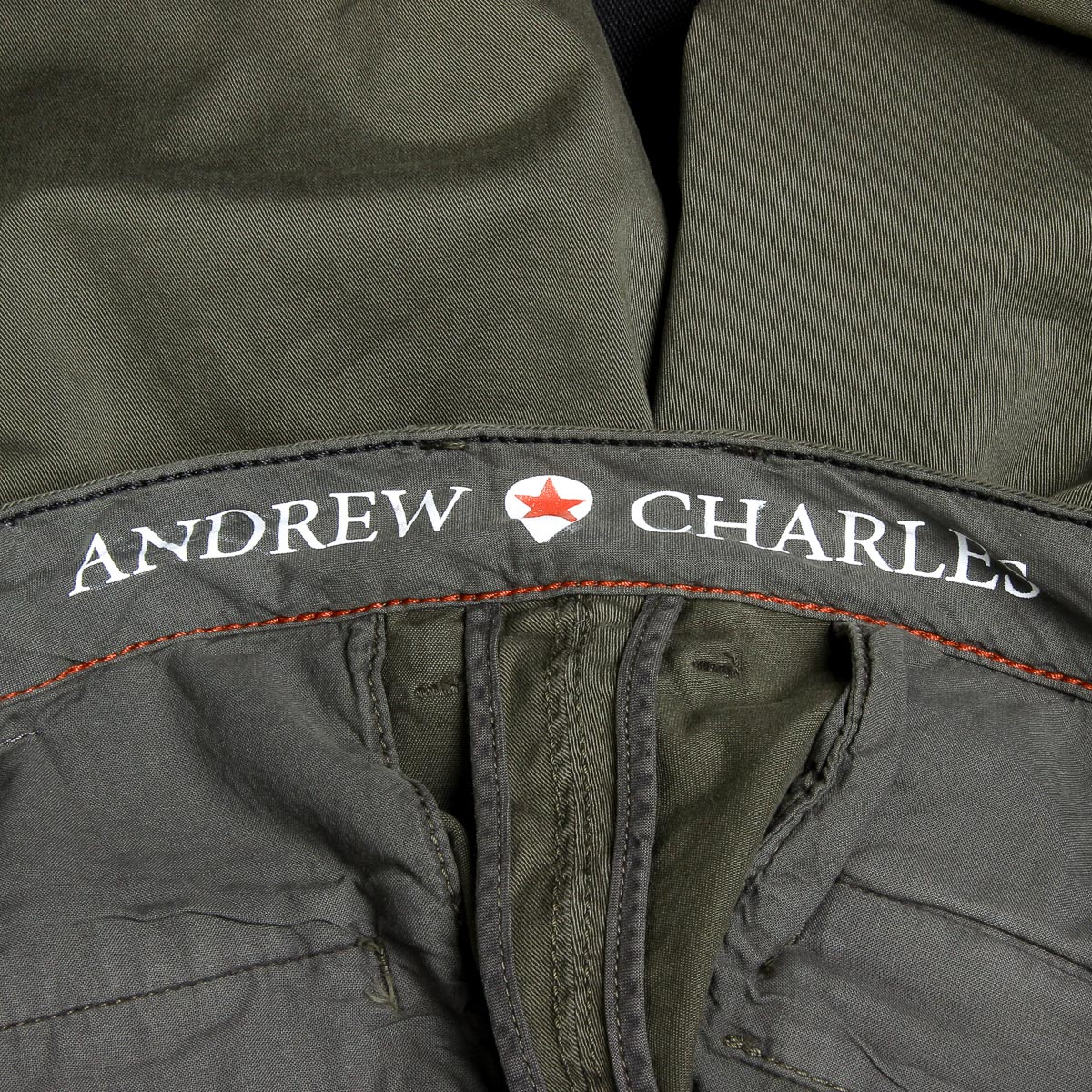 Pantalones cortos para hombre Andrew Charles verde SADECK
