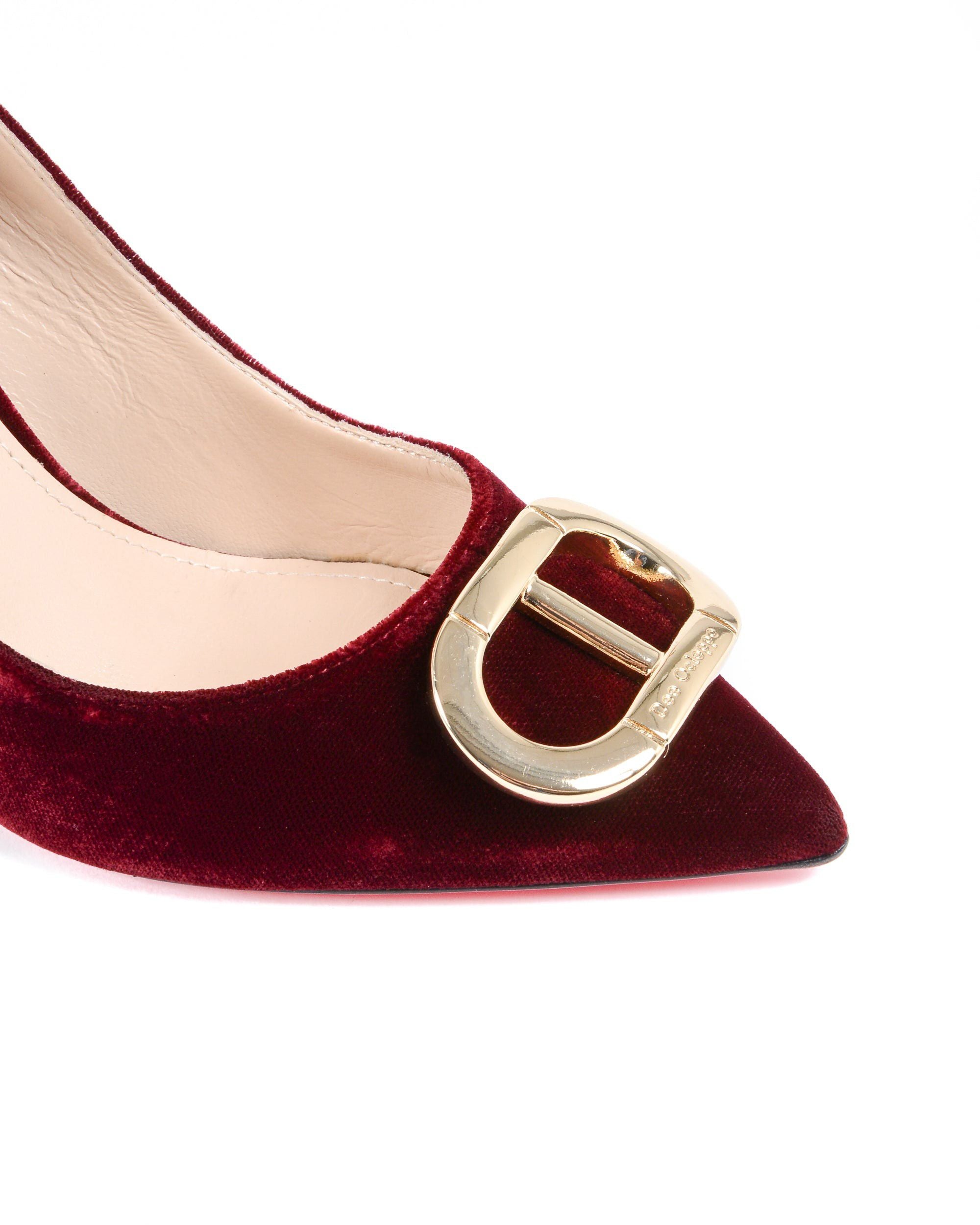 Zapatos de salón de terciopelo para fiesta de oficina Ruby