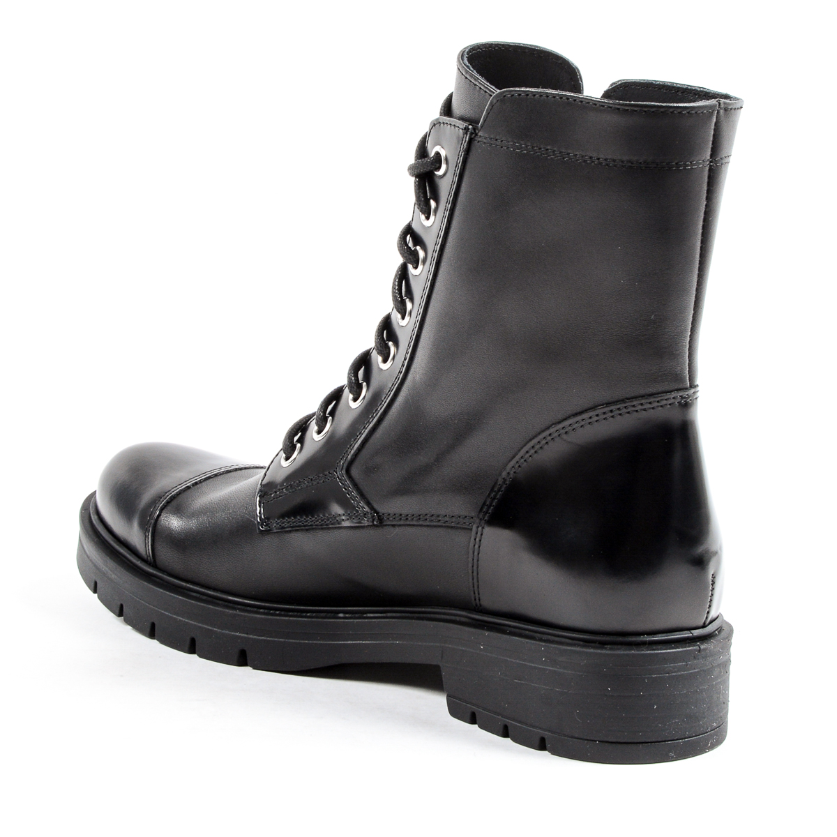 Andrew Charles - Bota corta para mujer, color negro, KARMA