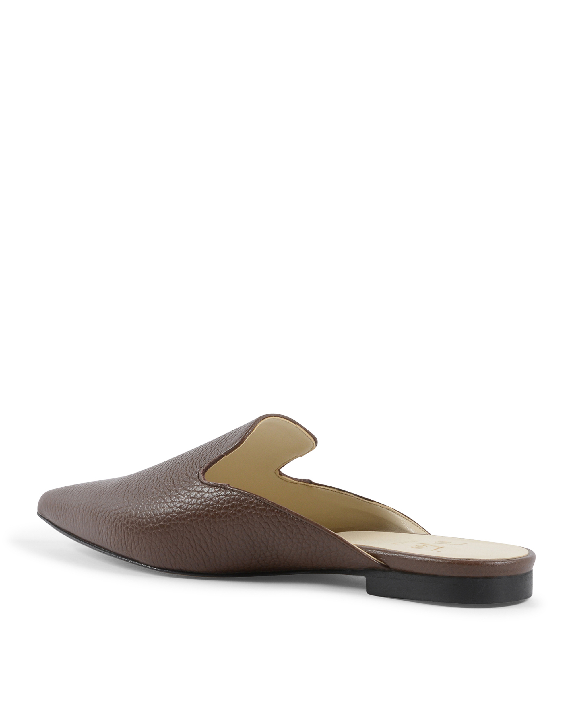 19V69 Italia Sandalias para mujer marrón oscuro SABOT DAMITA STAMPA CERVO MORO