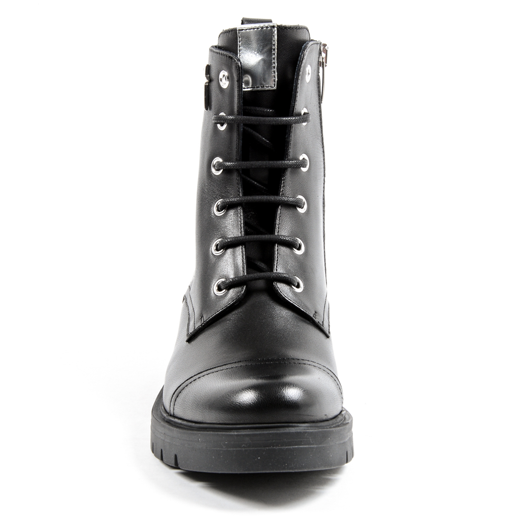 Andrew Charles Womens Short Boot Black SELEMA