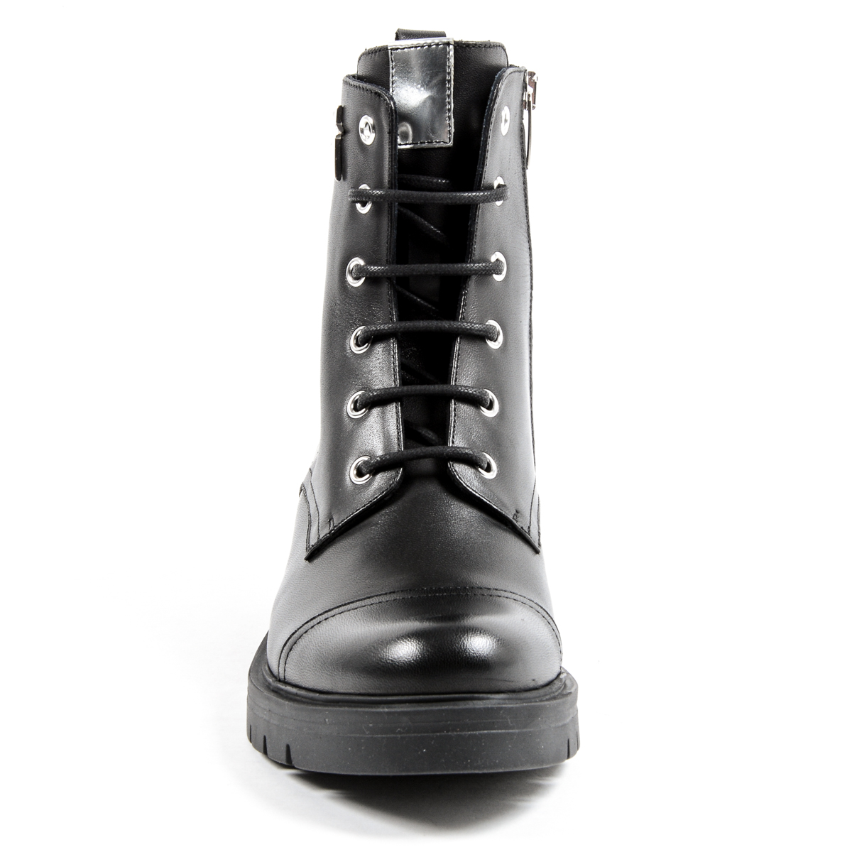 Andrew Charles Womens Short Boot Black SELEMA