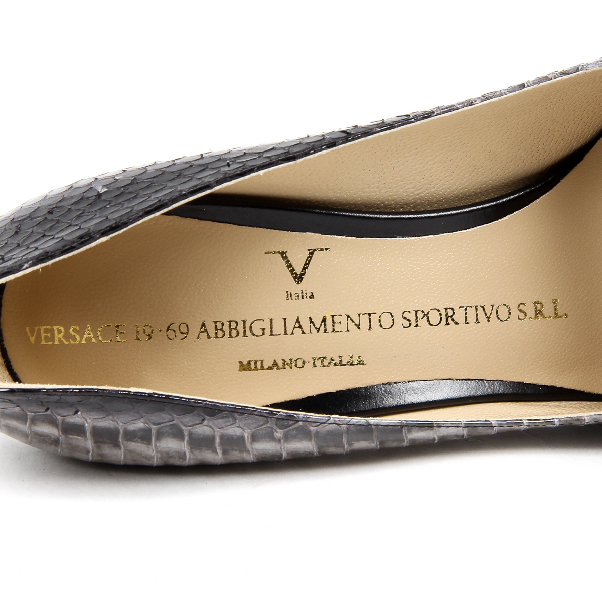 V 1969 Italia Womens Pump Grey ESTER