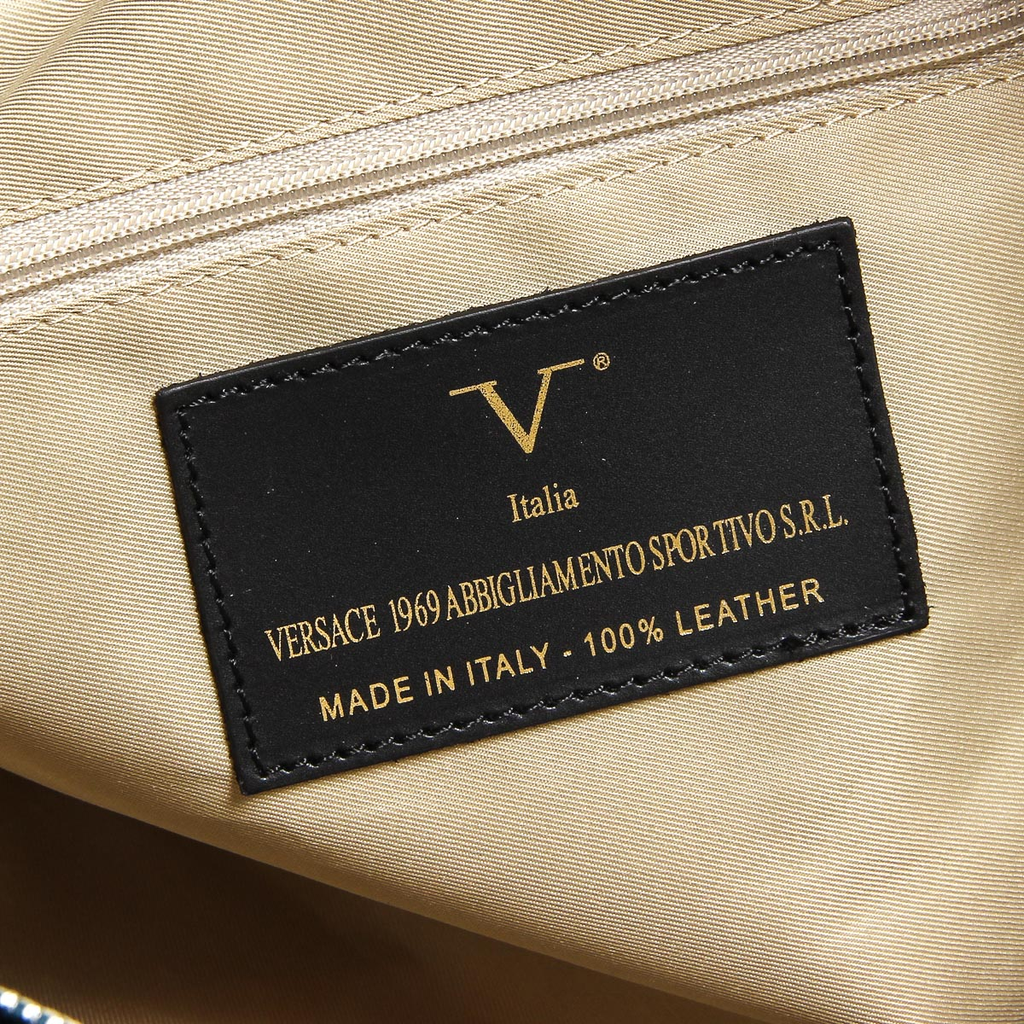 V 1969 Italia Bolso Mujer V009-S RUGA PETROLIO