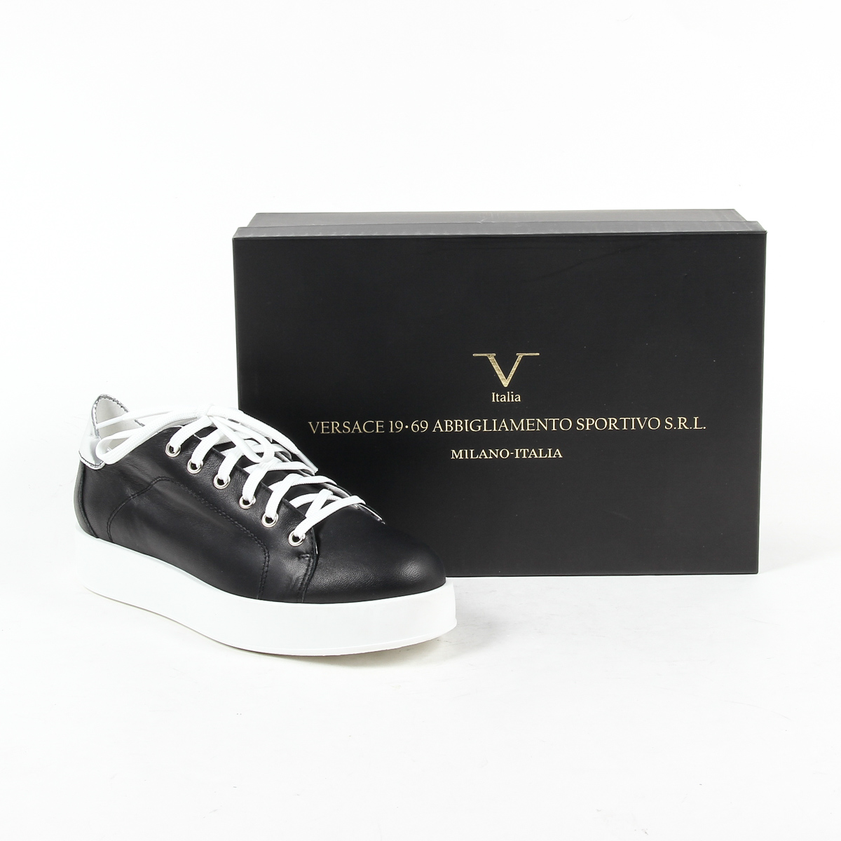 V 1969 Italia Zapatillas de mujer C53 NAPPA NERO
