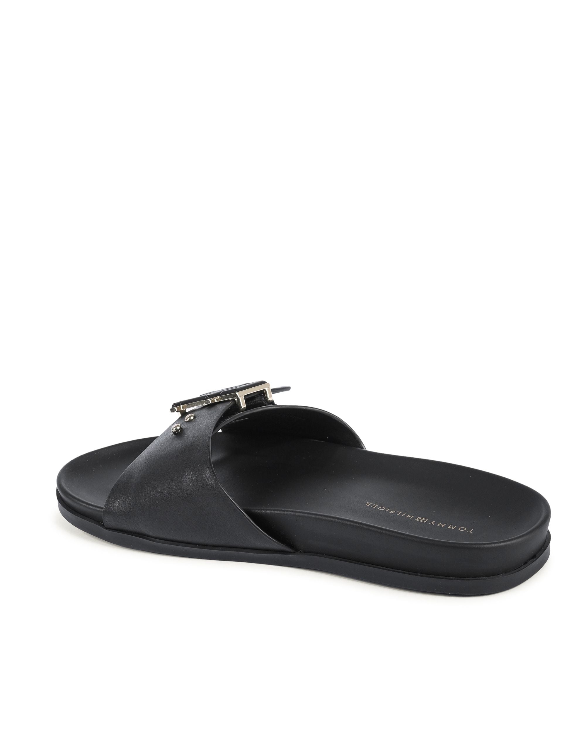 Sandalias Tommy Hilfiger para mujer negras FW0FW07940BDS
