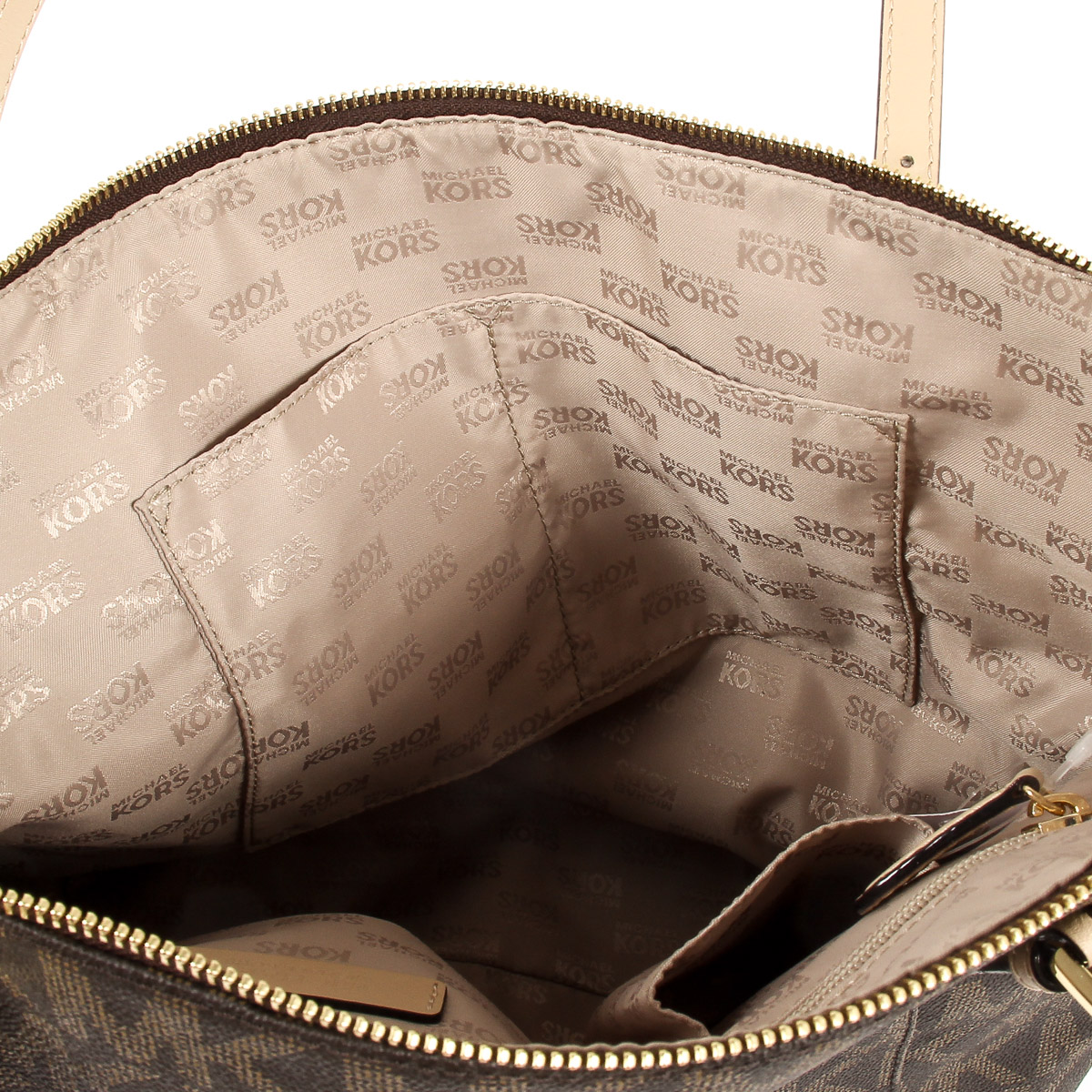 Michael Kors Womens Handbag JET SET ITEM 35T2GTTT8B BROWN