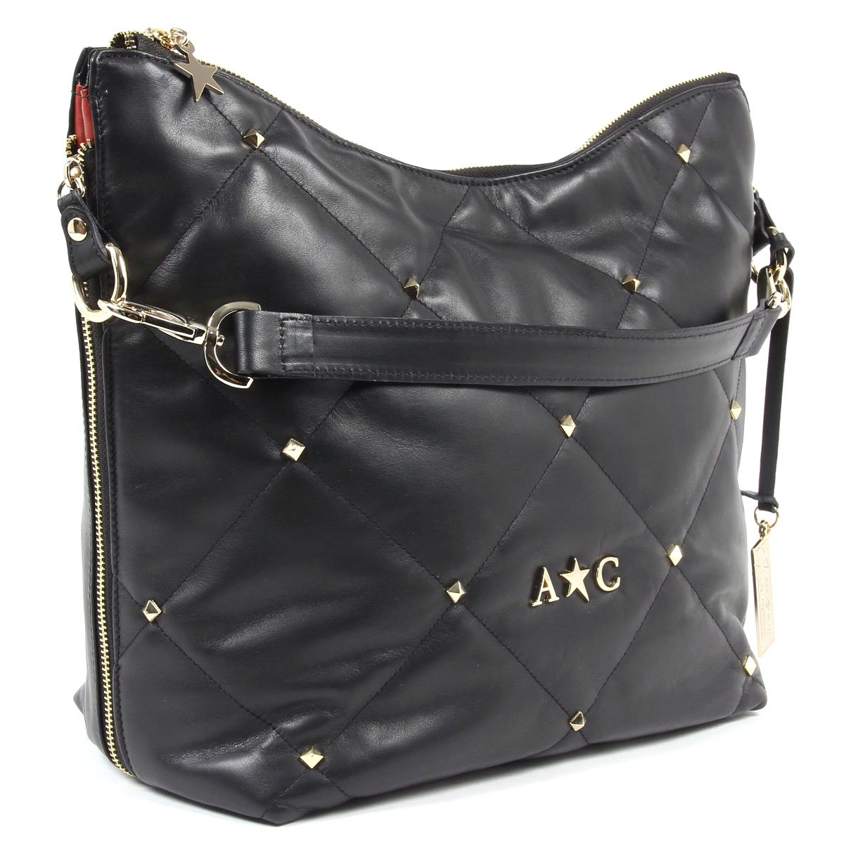 Bolso de mano para mujer Andrew Charles TESS negro