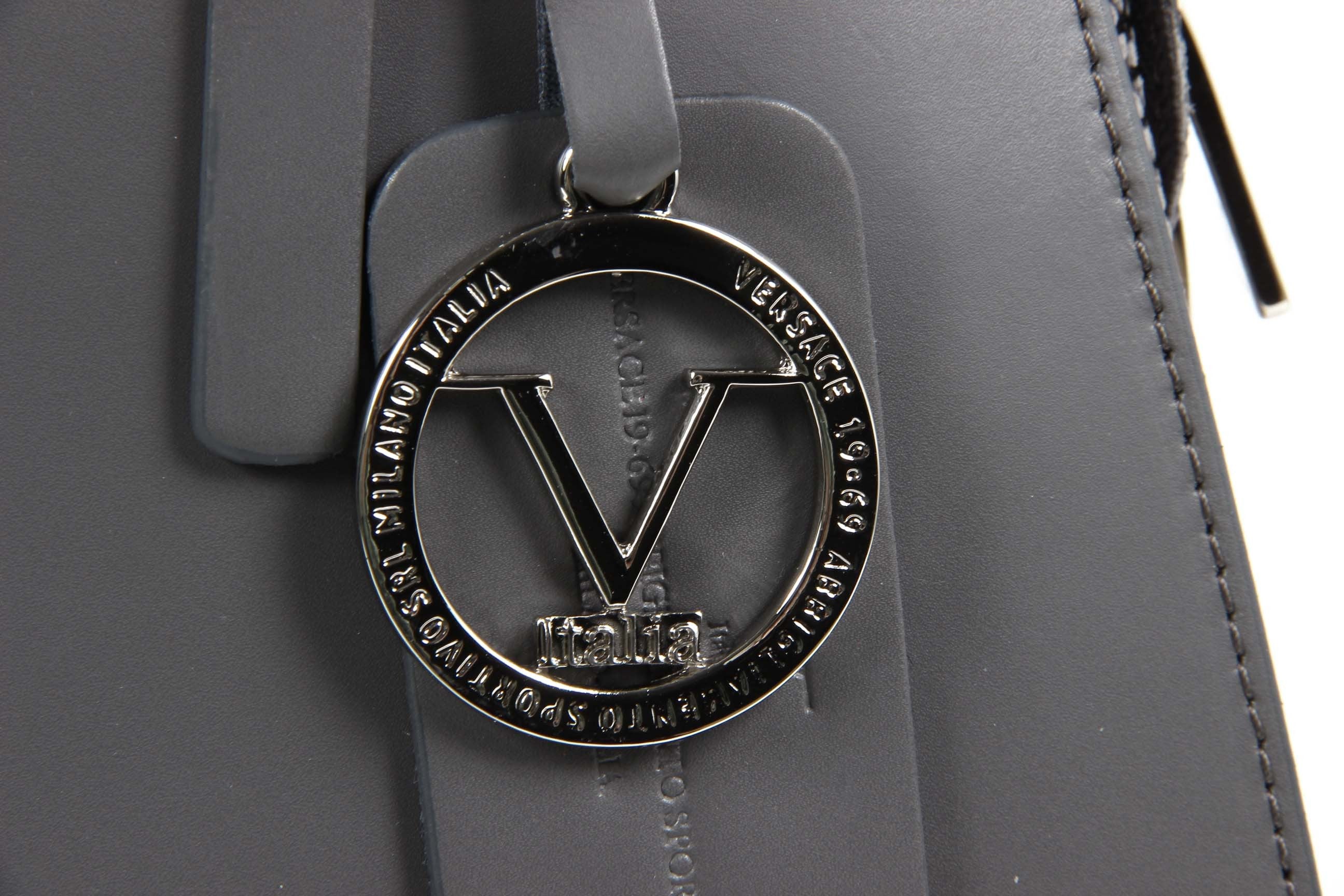 V 1969 Italia Bolso de Mujer V016-S RUGA STAMPATO GRIGIO