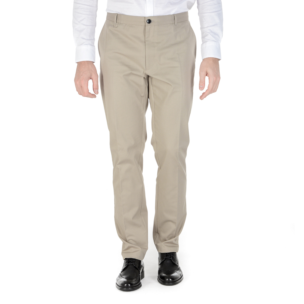 Pantalones Hugo Boss para hombre beige HELDOR