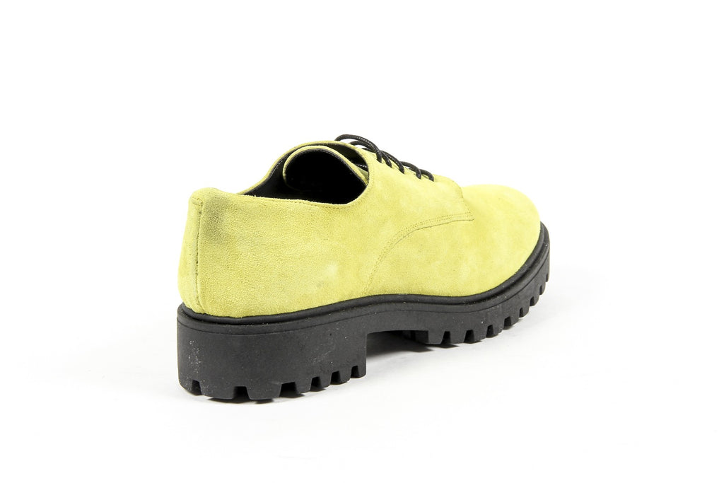 V 1969 Italia Zapato con cordones para mujer C01 CAMOSCIO GIALLO