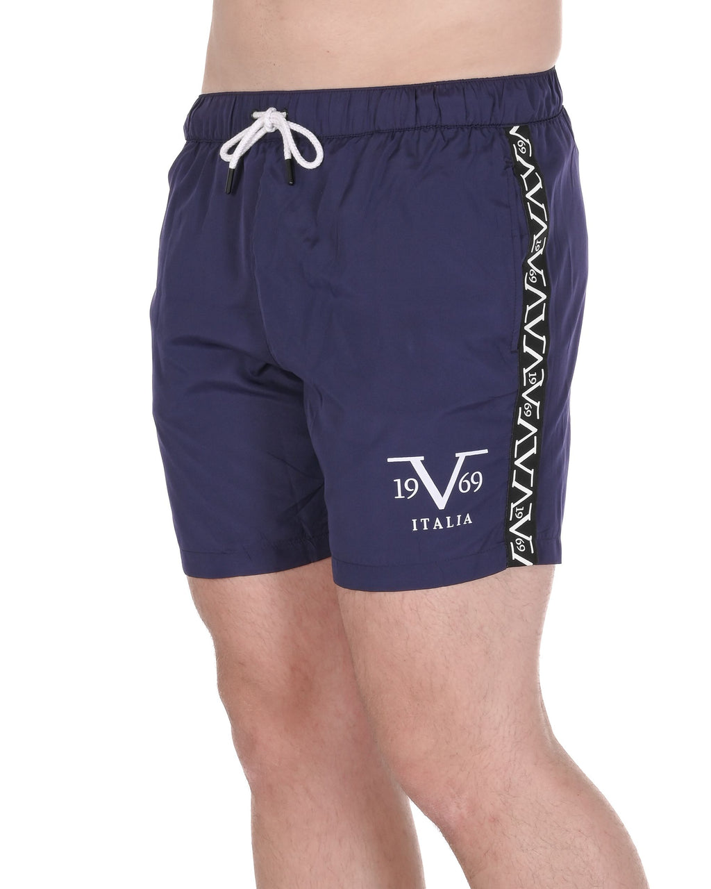 19V69 Italia Mens Swimwear Trunk VSC1MBM04 NAVY