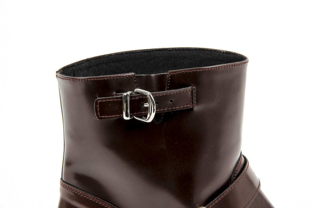 V 1969 Italia Bota corta para mujer B1441 AMALFI MORBIDO BORDEAUX