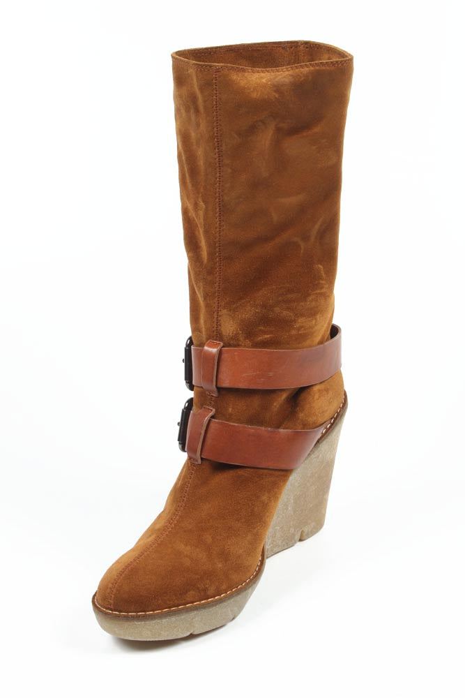 Bota corta para mujer Sebastian Milano S3946 VELOUR LUX (Sonia) 401 MIELE