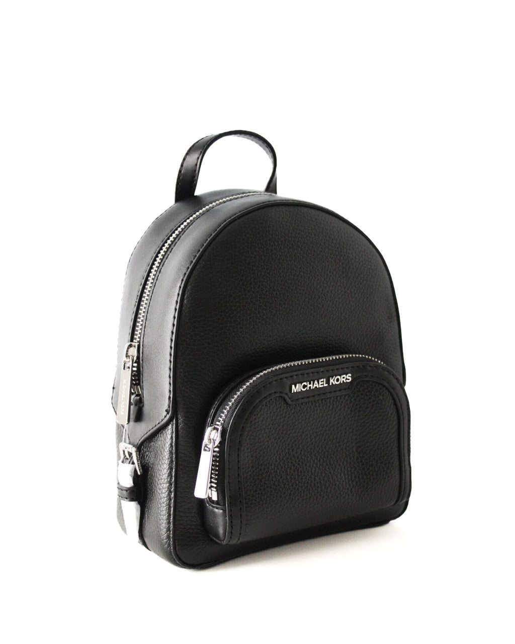 Michael Kors - Bolso de mano con cremallera para mujer, talla XS, paquete negro, 35T2S8TB1L-001