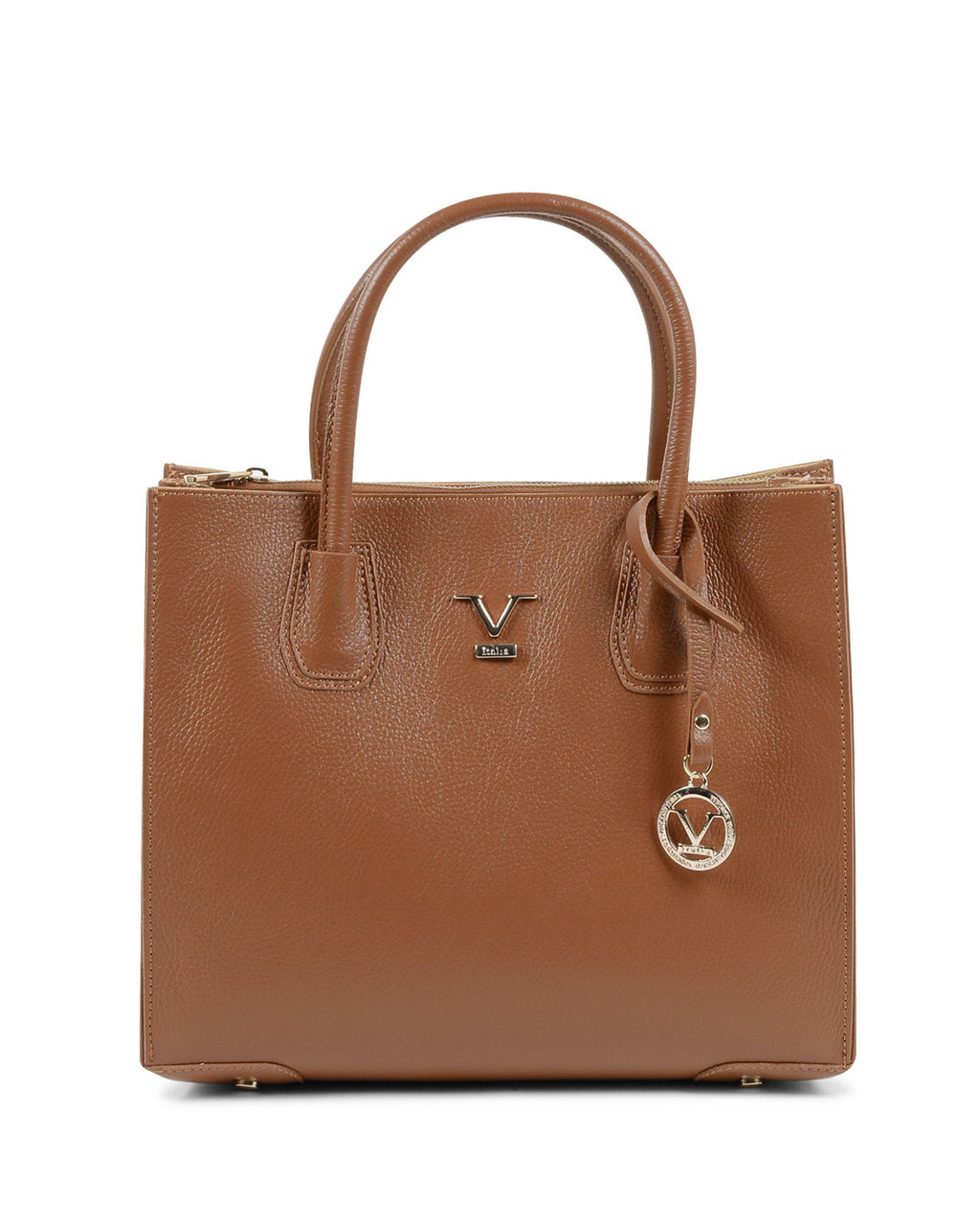 Bolso de hombro Mujer V Italia Bronceado BE10275 52 DOLLARO CUOIO