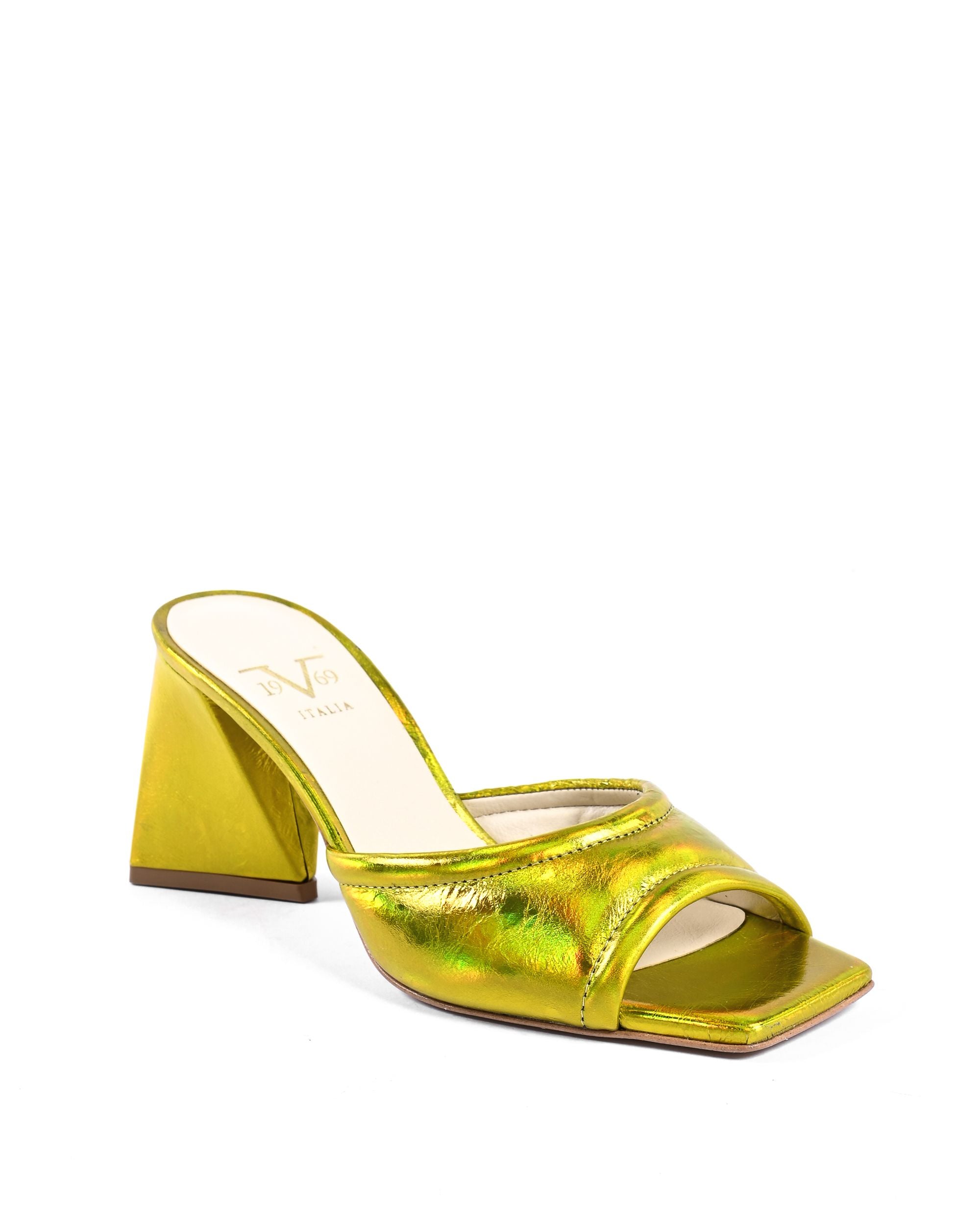 19V69 Italia Sandalia de mujer amarilla SIMONA KID BOTT. GIALLO
