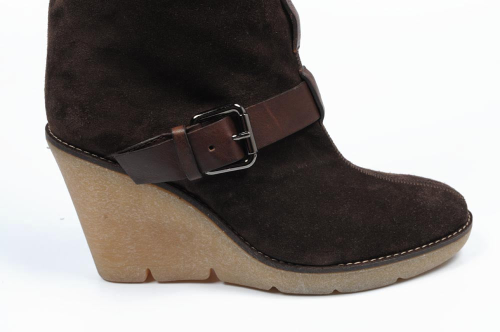 Bota corta para mujer Sebastian Milano S3946 VELOUR LUX (Sonia) 538 EBANO