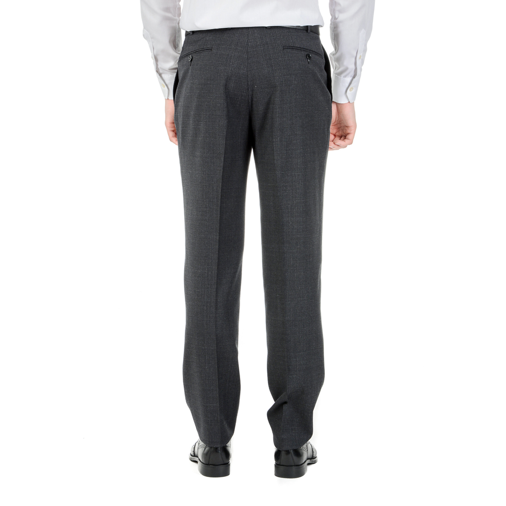 Canali Mens Suit Long Sleeves Dark Grey