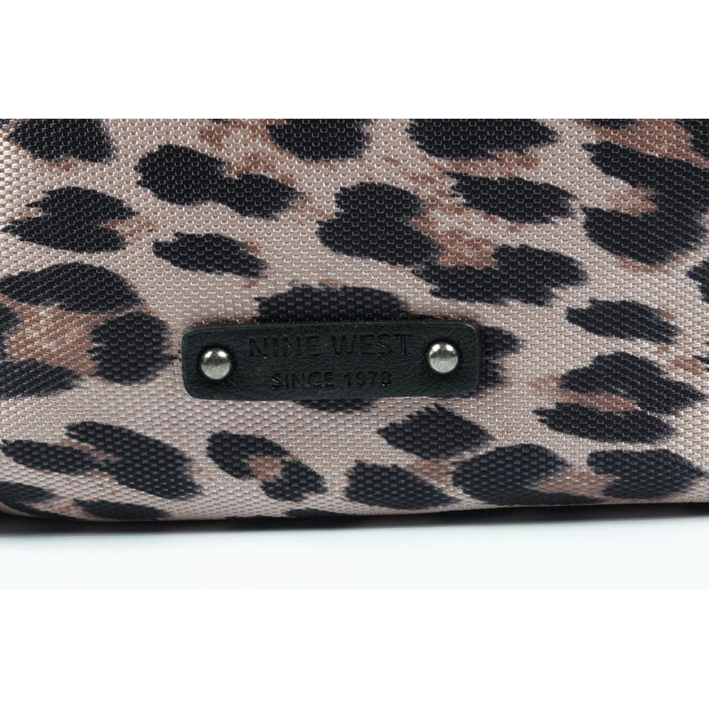 Bolso de mano para mujer Nine West 161412 LEOPR NEGRO